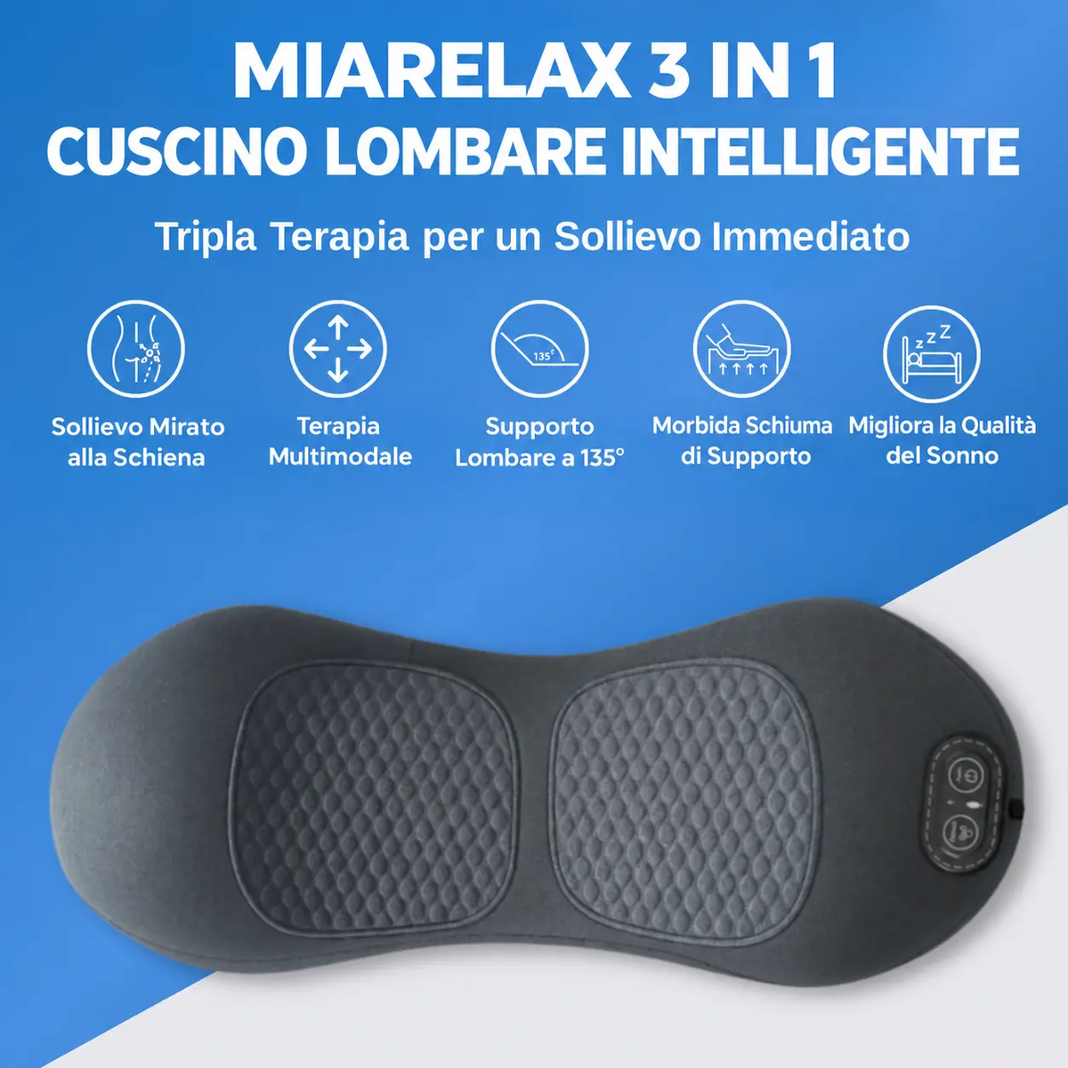 MiaRelax™ dispositivo lombare 3 in 1 – immagine 2