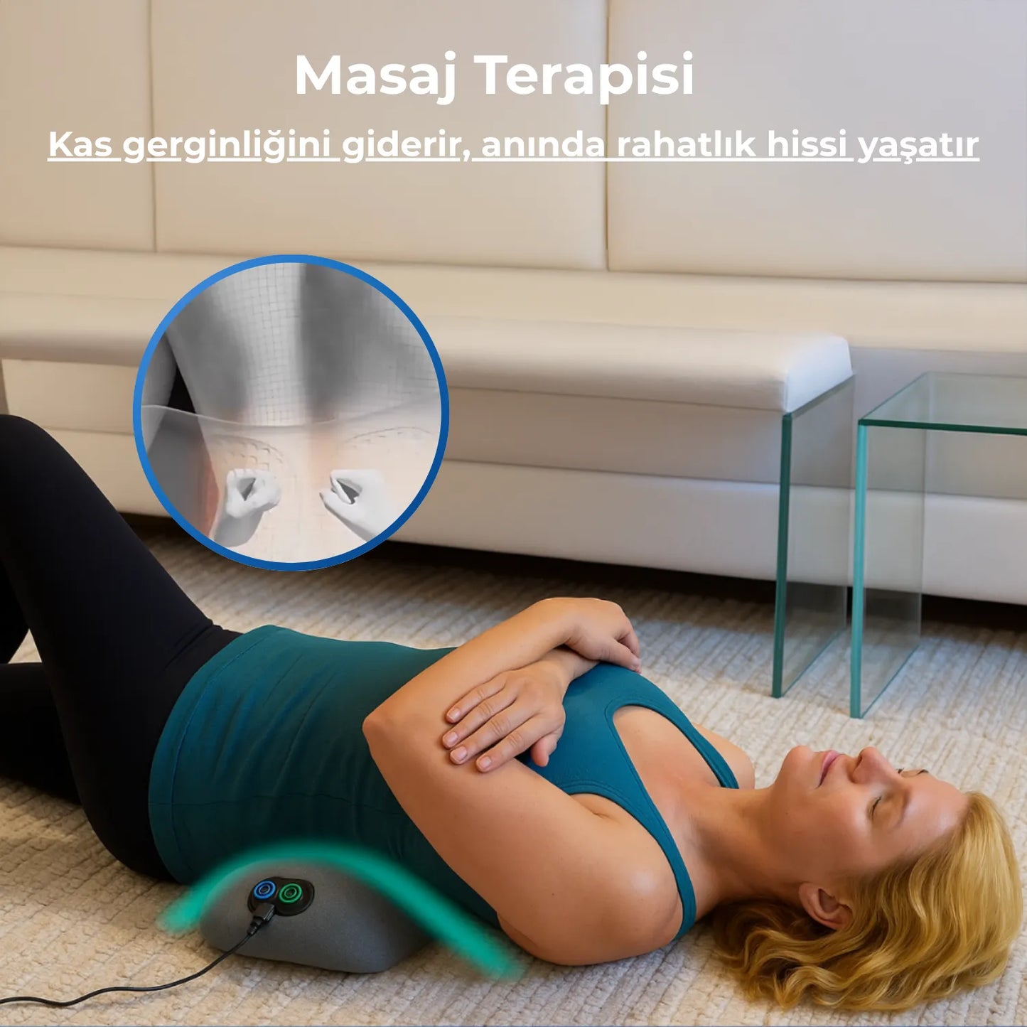 MiaRelax™ Cuscino Lombare Intelligente 3 in 1