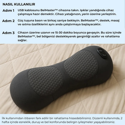 MiaRelax™ Cuscino Lombare Intelligente 3 in 1