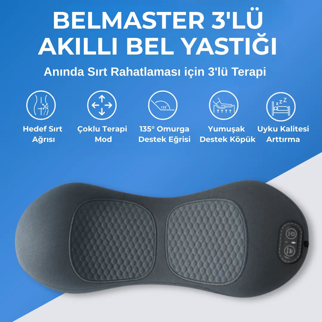 MiaRelax™ Cuscino Lombare Intelligente 3 in 1